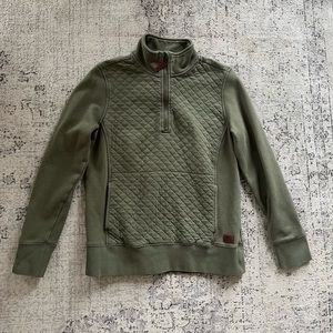 L.L.Bean quilted quarter-zip pullover, XS